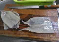 イカの塩辛の作り方１