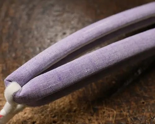 遠州綿紬・無地花緒