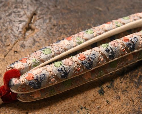 リボン刺繍花緒