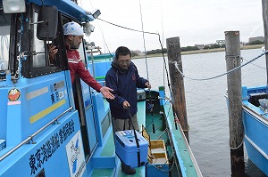 釣り座の確保