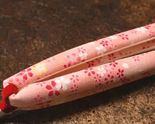桜柄花緒（桃）