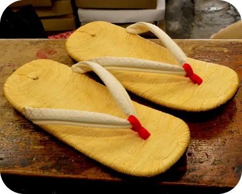 幅狭・後一・南部表雪駄に博多織・夫婦花緒