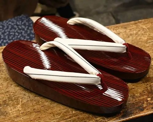 糸春雨舟形に播州織花緒