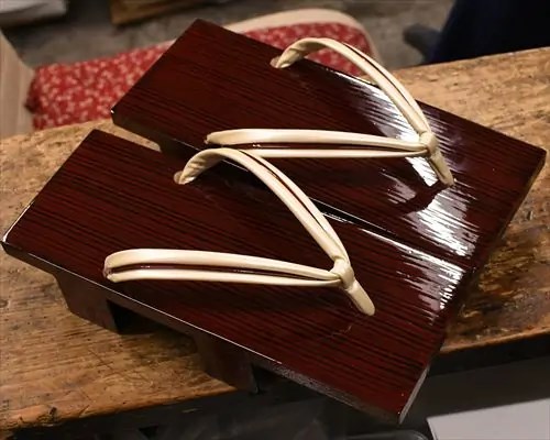 糸春雨真角にエナメル一本どっこ花緒