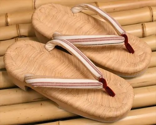 茶竹表付き相右近に遠州綿紬花緒