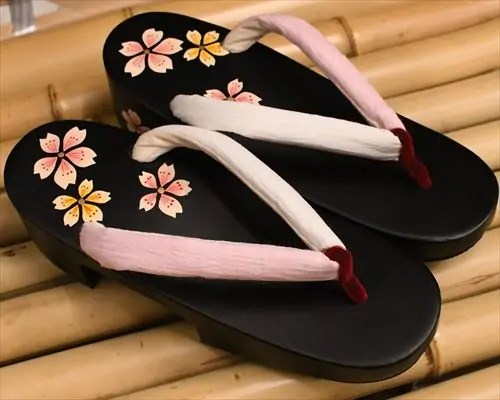 花柄入り右近に麻布水引花緒