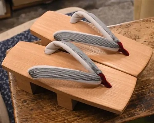 相三味に縞柄福林花緒