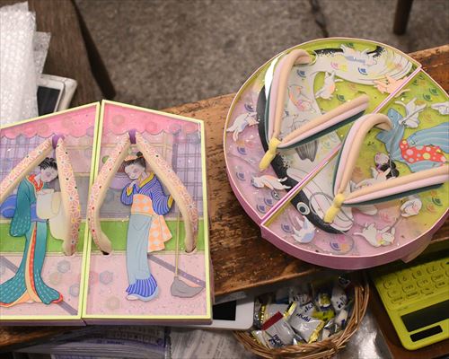 猪羽まゆみさん作下駄