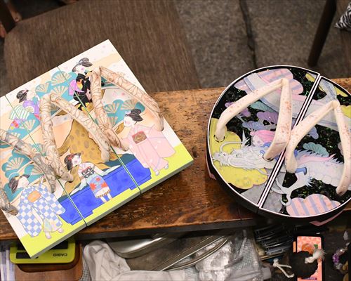 猪羽まゆみさん作下駄