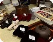１の３枚芯本革エナメル草履に特注花緒　花緒
