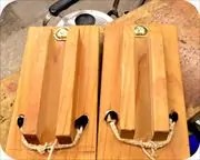 スケート下駄　前壷