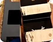 烏表付艶消し黒塗り大日光にクローバー柄印伝江戸褄三笠花緒　花緒