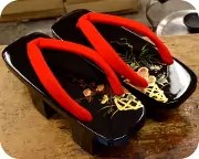 蒔絵付芳町に本天花緒