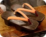 本麻花緒のお揃い　前壷