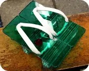 ROBE JAPONICA・アクリル下駄　花緒