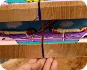 お客様持ち込み下駄　花緒