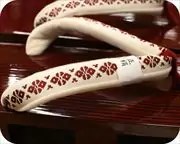 糸春真角に博多織福林花緒　花緒