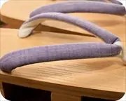 芳町に遠州綿紬花緒　花緒