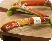 夏色相千両に花柄福林花緒　花緒