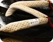 捌き相右近に小千谷縮福林花緒　花緒