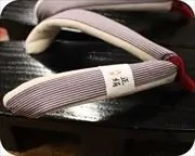 捌き芳町に縞柄福林花緒　花緒