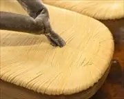 南部表付横柾大千両に本天花緒　前壷
