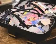 猪羽まゆみ様作下駄　花緒