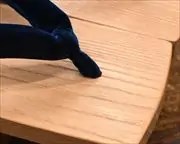 合目柾相三味に本天花緒　前壷