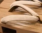 胡麻竹大下方に本麻花緒　花緒