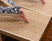 パナマ表真角に注染福林花緒　前壷