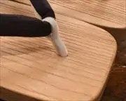 合目柾大下方に会津木綿花緒　前壷