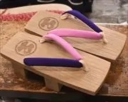 焼き入れ柄入り大三味にちりめん水引花緒