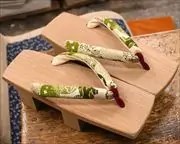 夏色のお揃い下駄　花緒