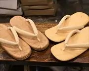 畳表草履のお揃い