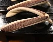 捌き芳町に結城紬福林花緒　花緒