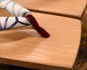 相三味に麻の葉柄花緒　前壷