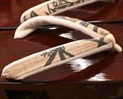 籐表付横柾日光にお仕立て花緒　花緒