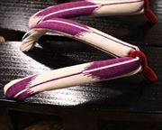 捌き芳町に矢絣柄花緒　花緒