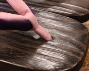 焼き相小町に編み三石花緒　前壷