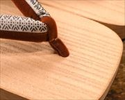 ゴム張大千両に博多織福林花緒　前壷