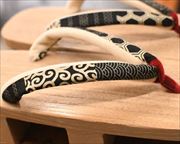 夏色芳町に寄せ柄内玉花緒　花緒