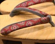 南部表付き横柾相日光に持ち込み花緒　花緒