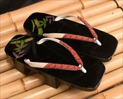 竹の夫婦下駄　花緒