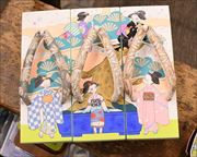 猪羽まゆみさん作下駄　前壷