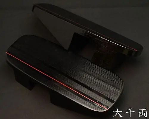 大千両下駄　クシ目・縦