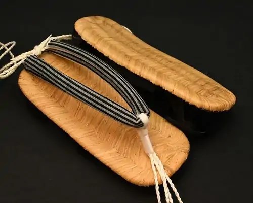 大右近・横黒茶竹に会津木綿花緒・白ツボ