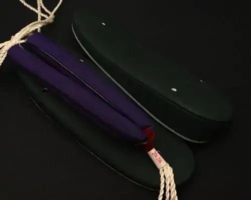 帆布草履に会津木綿花緒・赤ツボ