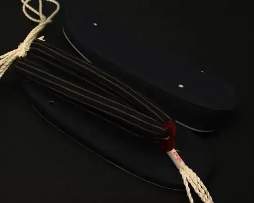 帆布草履に亀田縞花緒・赤ツボ