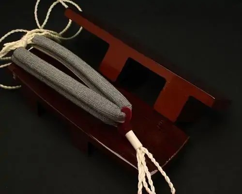 相三味・糸春雨に亀田縞縮花緒