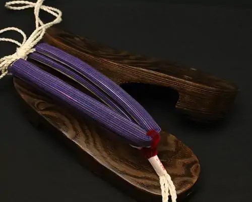 相右近・焼きに遠州綿紬・なないろ花緒